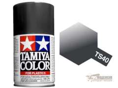 Черный металлик TS-40 Tamiya 85040, 100 мл