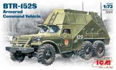 Командная машина БТР-152С 1:72 ICM