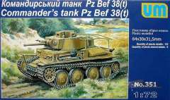 UniModels Командирский танк Pz.Bef.38(t)