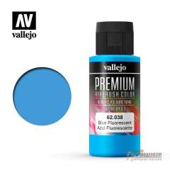 Синяя флуоресцентная Premium Color 62038, 60 мл
