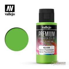 Зеленая флуоресцентная Premium Color 62039, 60 мл