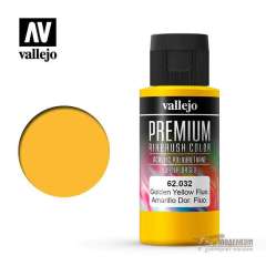 Желто-золотой флуоресцентный Premium Color 62032, 60 мл