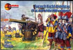 72044 Французская полевая артиллерия 17 век Mars figures