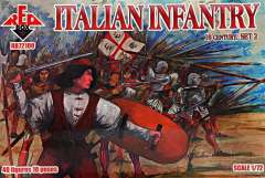 72100 Итальянская пехота 16 век №2 Red Box