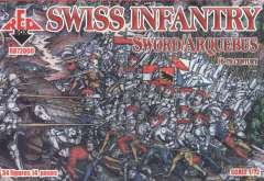 72060 Швейцарская пехота с мечами и аркебузами Red Box