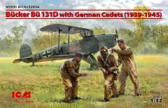 Самолет Bucker Bu 131D с германскими кадетами ICM