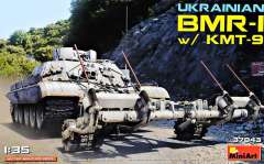 Украинская  БМР-1 с тралом КМТ-9 MiniArt