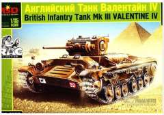 Английский танк Валентайн IV Micro Scale Design