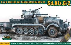 72573 Зенитная пушка Flak 36 на базе 3-тонного тягача SdKfz.6 ACE