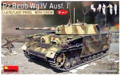 Pz.Beob.Wg.IV Ausf.J с экипажем MiniArt