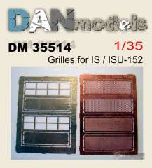 DANmodels Надмоторные решетки для ИС/ИСУ-152
