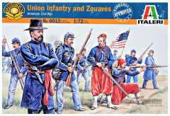 6012 Американская пехота Союза и зуавы Italeri