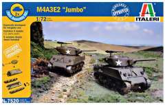 Танк M4A3E2 Jumbo (2 в 1) Italeri