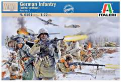 6151 Немецкие пехотинцы в зимней форме Italeri