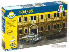 Танк Т-34/85 (2 в 1) Italeri