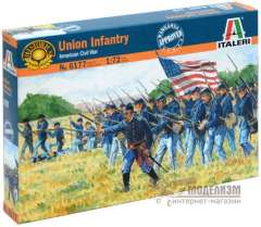 Фигурки американских пехотинцев (Гражданская война в США) Italeri
