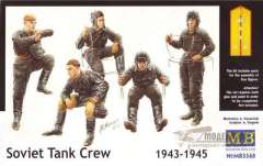 3568 Советские танковый экипаж 1943-45 год Master Box
