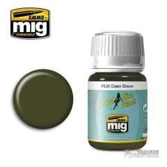 Зелено-коричневая A-MIG-1612 (смывка, эмаль) 35 мл