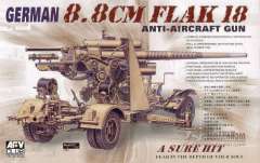 88-мм зенитная пушка Flak 18 AFV-Club