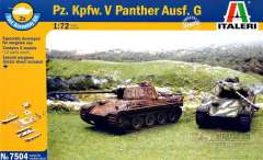 Танк Pz.Kfpw.V Panther Ausf.G (2 в 1) Italeri