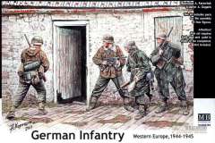 3584 Немецкая пехота в Западной Европе 1944-45 год Master Box
