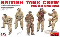 35121 Британский танковый экипаж в зимней форме MiniArt