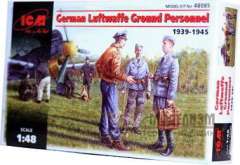 48085 Наземный персонал Люфтваффе 1939-1945 год ICM