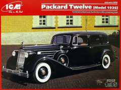Packard Twelve (1936 года) с пассажирами ICM
