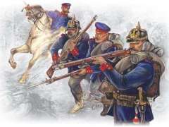 35012 Прусская линейная пехота 1870-71 год ICM