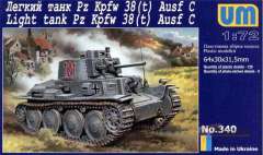 UniModels Танк Pz Kpfw 38(t) Ausf.C