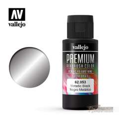 Черный металлик Premium Color 62053, 60 мл