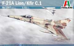 Истребитель F-21A Lion/Kfir C.1 Italeri