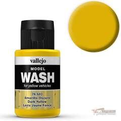 Темно-желтая Model Wash Vallejo 76503, 35 мл