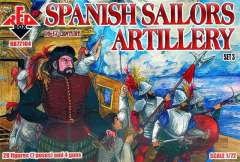 72104 Испанские моряки-артиллеристы 16-17 век №3 Red Box