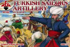 72080 Турецкие моряки-артиллеристы 16-17 век Red Box