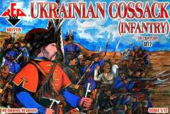 72115 Украинская казачья пехота 16 век №2 Red Box