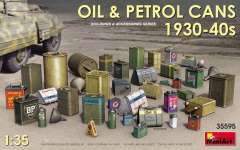 35595 Канистры для масла и топлива 1930-1940 годов MiniArt