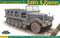 72567 Немецкий артиллерийский тягач SdKfz.6 Pionier ACE