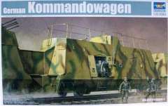 01510 Немецкий броневагон Kommandowagen Trumpeter