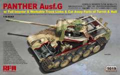 Танк Пантера Ausf.G с интерьером (в разрезе) Rye Field Model