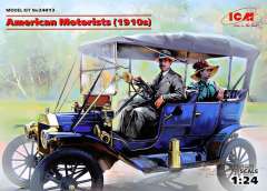 24013 Американские автолюбители 1910 год ICM