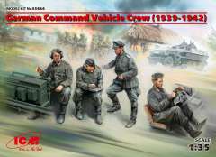 35644 Немецкий экипаж командной машины 1939-1942 год ICM