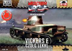 029 Польский однобашенный танк Vickers E First To Fight