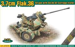 72570 37-мм зенитная пушка FlaK.36 на прицепе Sd.Ah.52 ACE