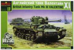 Английский танк Валентайн XI Micro Scale Design