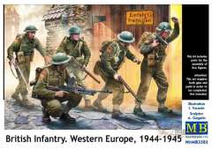 3585 Британская пехота в Западной Европе 1944-45 год Master Box