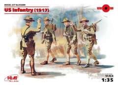 35689 Американская пехота 1917 год ICM