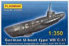 235003 Германская подводная лодка Тип VII C/41 Flagman