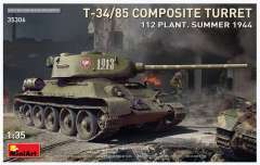 Танк Т-34-85 с композитной броней на башне MiniArt
