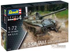 Т-55А/АМ с тралом КМТ-6 Revell